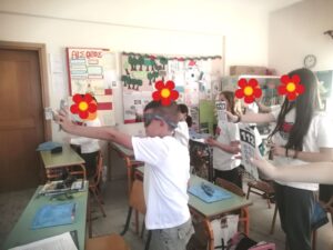 Συμμετοχή της Ε΄ τάξης του Δημοτικού Σχολείου Πενταπλατάνου Γιαννιτσών, στο πρόγραμμα ΧΟΠΑ Ήρωες!